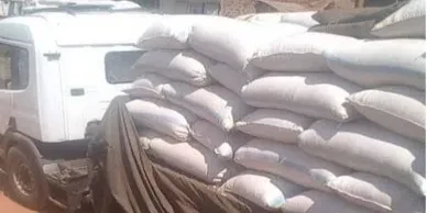 African market produce grains
